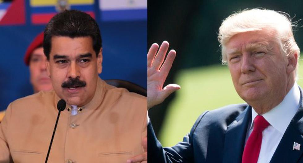 Donald Trump rechazó hablar con Nicolás Maduro. (Foto: EFE)