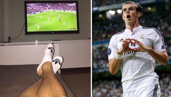 Así celebró Gareth Bale el triunfo del Real Madrid en Champions