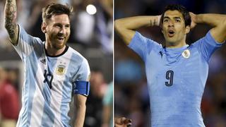 Messi supera a Suárez en Twitter previo al Argentina-Uruguay