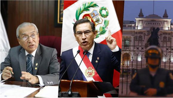 Un repaso de las ocasionales confrontaciones del presidente Vizcarra. (Fotos: GEC)