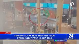 Lince: trabajador municipal muere tras ser embestido por bus que se pasó la luz roja en Av. Arenales