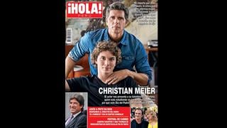 Christian Meier presentó a su hijo en la revista "¡Hola! Perú"