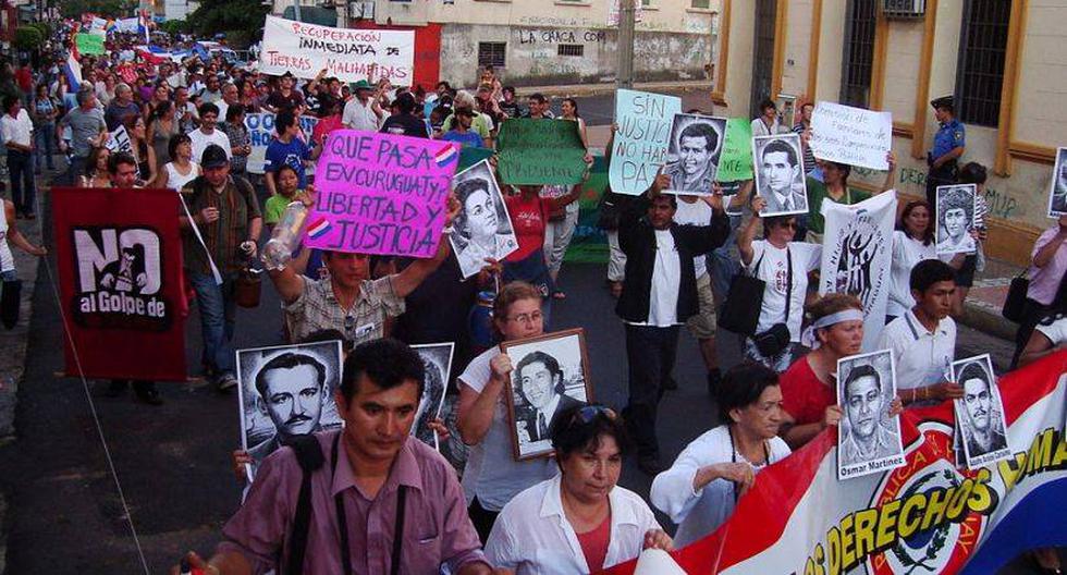 Marcha por los derechos humanos en Asunción, 10 de diciembre 2012. (Foto: Wikimedia)