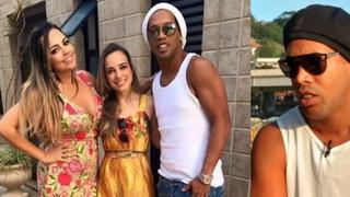 Ronaldinho se pronunció sobre supuesta boda con dos mujeres a la vez