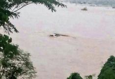 Perú: auto cae al río Mantaro y deja un muerto y 3 desaparecidos