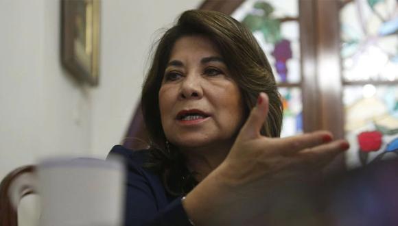 Declaraciones de Martha Chávez contra Vicente Zeballos despertaron una ola de rechazo (Foto: GEC)