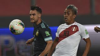Perú perdió 2-0 contra Argentina en el Estadio Nacional y sumó su tercera derrota seguida