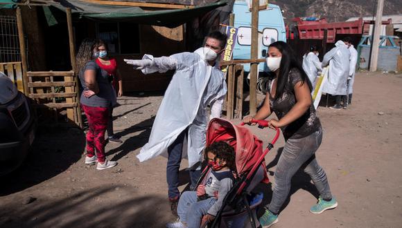 Coronavirus en Chile | Ultimas noticias | Último minuto: reporte de infectados y muertos | lunes 11 de mayo del 2020 | Covid-19. (Foto: EFE/ Alberto Valdés).