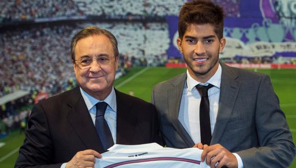 Real Madrid: Lucas Silva fue presentado en el Santiago Bernabéu