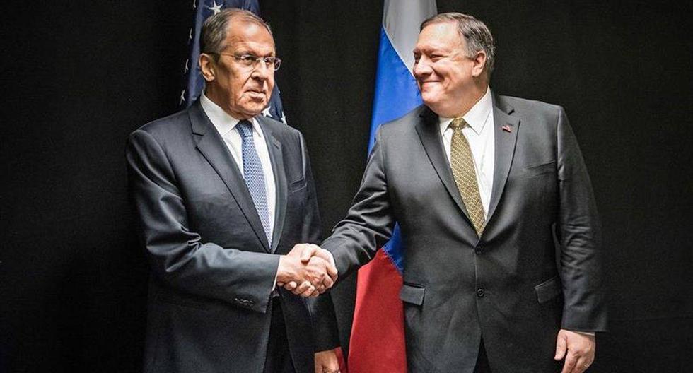 Lavrov calificó su reunión con Pompeo de "buena y constructiva". (Foto: EFE)