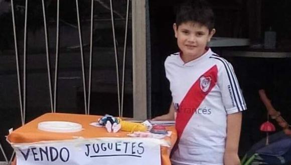 River vs. Boca: Renzo, el niño de 6 años, cumplirá uno de sus sueños gracias a la Fundación River. (Foto: Captura).
