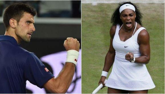 Novak Djokovic y Serena Williams avanzan en Indian Wells