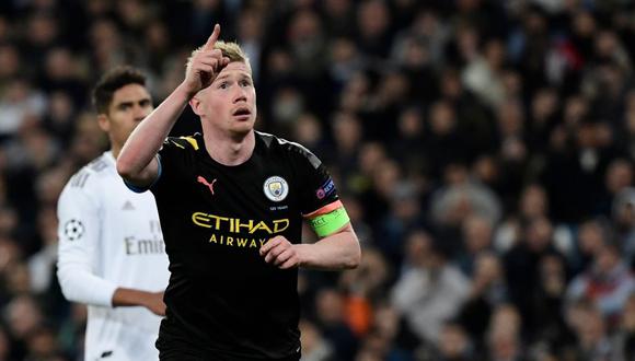 De Bruyne: el ciudadano más ilustre en el Bernabéu | Foto: AFP