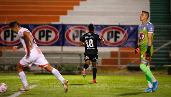 Iván Morales la gran figura en la victoria de Colo Colo ante Cobresal | Foto: @colocolo