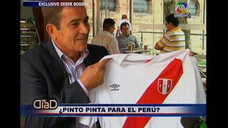 Pinto admite que Perú es una de sus opciones para dirigir