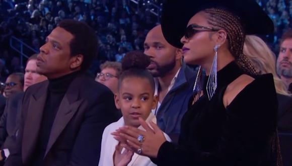 Hija de Beyoncé se roba el show en última gala de los Grammy