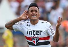 Con gol de Cueva: Sao Paulo venció 2-1 al Santos por el Brasileirao