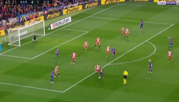 Barcelona vs. Girona: el golazo de Coutinho de fuera del área [VIDEO]