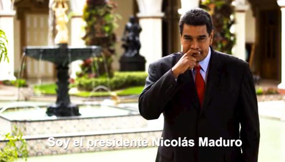 Facebook | El mensaje de "paz y unidad" de Nicolás Maduro para sordomudos. (Foto: Facebook)
