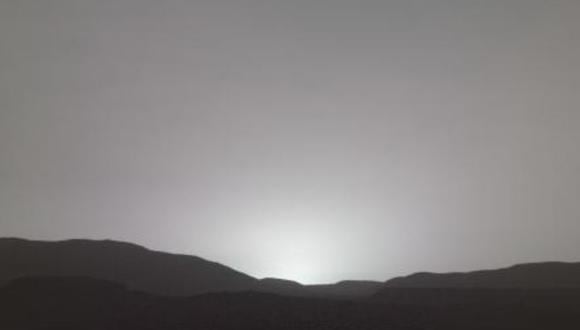 Puesta de sol en Marte capatada por Perseverance - (NAS JPL/CALTECH)