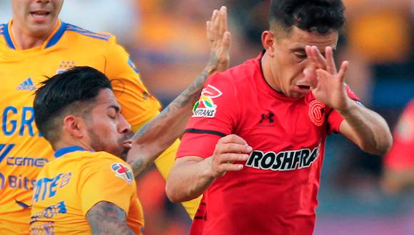 Tigres y Toluca se enfrentaron por la Liga MX | Fuente: Toluca