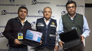 Metropolitano: devuelven a pasajeros laptops que dejaron en un bus