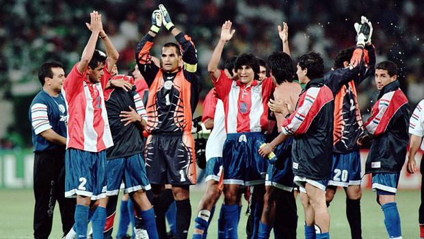 The Paraguayan team, led by José Luis Chilavert, said goodbye to France 98, after losing 1-0 to the local team in extra time. 