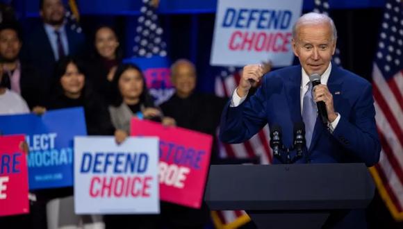 El presidente de Estados Unidos, Joe Biden, defiende el derecho al aborto. (Getty Images).
