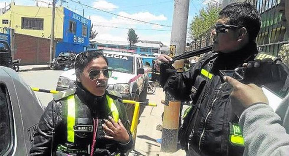 La suboficial PNP Susana Mamani Gutiérrez podría pasar 9 meses en prisión mientras dure proceso en su contra. (Foto: Difusión)