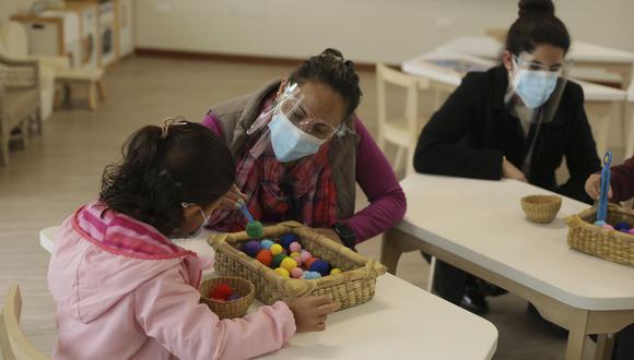 Desde marzo 2022 los alumnos de los colegios públicos de educación básica regular deberán volver a las aulas. (Foto de archivo: GEC/ Britanie Arroyo)