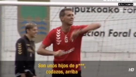 Los insultos de un técnico español a jugadores del Atlético
