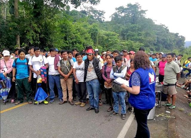 La última vez que el Estado ingresó a erradicar cultivos ilegales de coca en la selva de San Gabán fue en octubre del 2016. Foto: Defensoría del Pueblo.