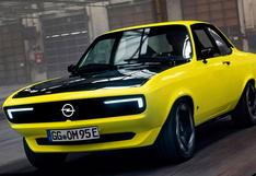 Los Opel deportivos de los 70 regresan en una versión eléctrica