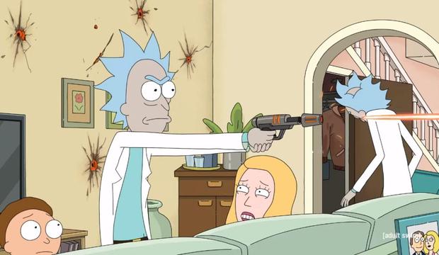 Although he continues to kill Ricks, C-137 does not find the real killer (Photo: Adult Swim)