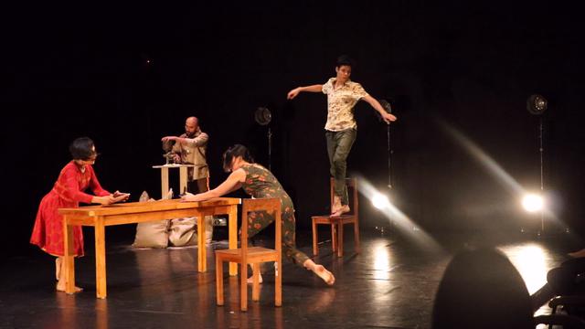 "La superficie" se estrenó en la última edición del Festival Danza Nueva, en junio de este año (Foto: Gierina Cordova)