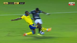 El gran cruce de Luis Advíncula para salvar a Boca ante Deportivo Cali | VIDEO