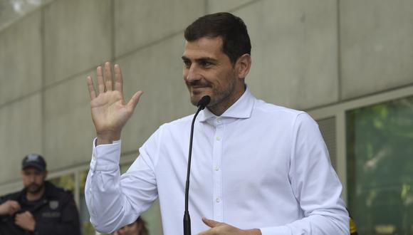 Iker Casillas postulará como presidente de la Real Federación española de Fútbol. (Foto: AFP)