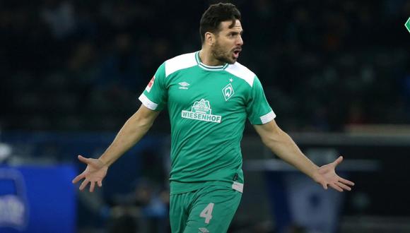 Claudio Pizarro, en esta temporada, solo inició de titular en dos ocasiones. (Foto: @werderbremen)