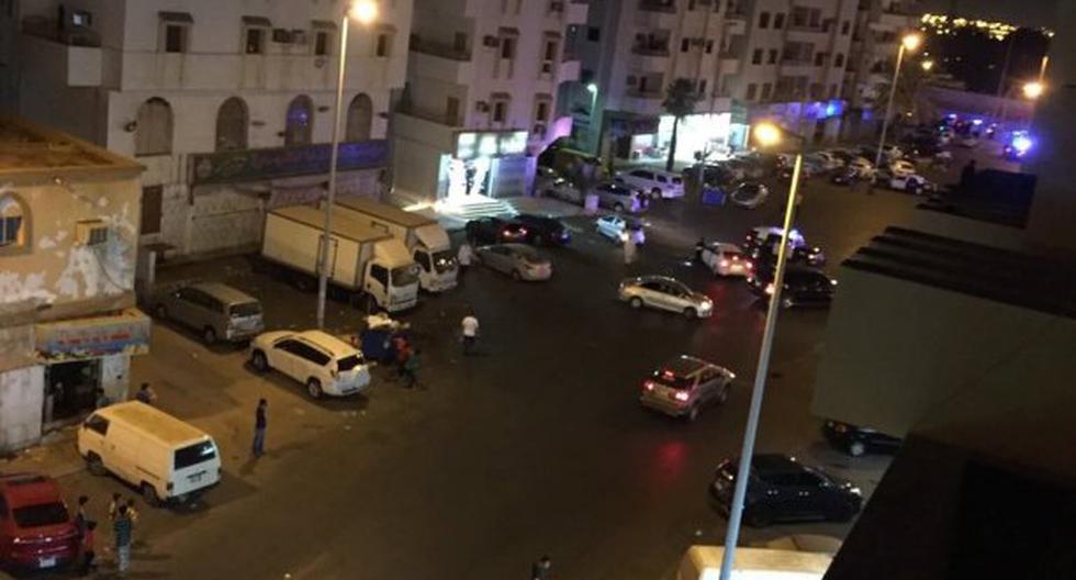 Dos miembros de las fuerzas de seguridad resultaron heridos. (Foto: ‏@kuwaitnanews)