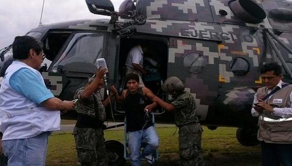Llegan a Lima tres heridos del enfrentamiento en Pichanaki