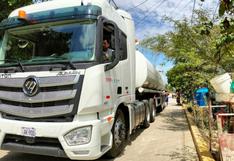Ministerio de Vivienda entrega seis camiones cisterna para atender desabastecimiento de agua en Los Órganos y Máncora