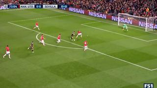 Manchester United vs. Sevilla: así fue el gol de Ben Yedder para el 1-0 [VIDEO]
