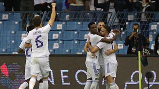 Real Madrid venció al Barcelona y avanzó a la final de la Supercopa de España