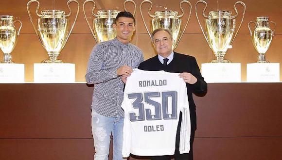 Cristiano Ronaldo: mira cómo celebró en Facebook su gol 350