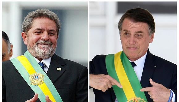 Lula da Silva y Jair Bolsonaro se disputarán la presidencia de Brasil en segunda vuelta este 30 de octubre. (EVARISTO SA, ORLANDO KISSNER / AFP).