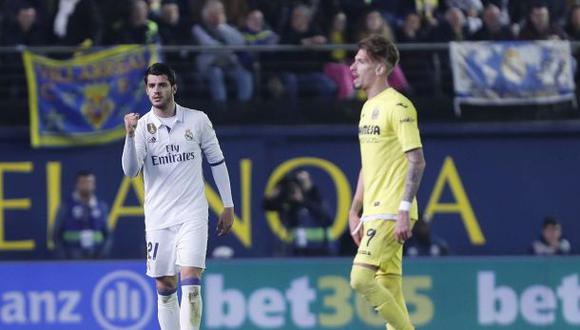 Real Madrid: Morata marcó el gol de la victoria ante Villarreal