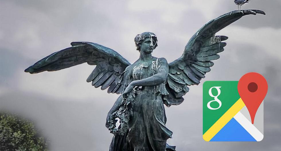 ¿Realmente Google Maps captó un ángel? Imagen genera curiosidad en cibernautas.