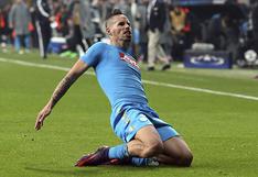 Napoli empató 1-1 al Besiktas para seguir líder en Grupo B de Champions League