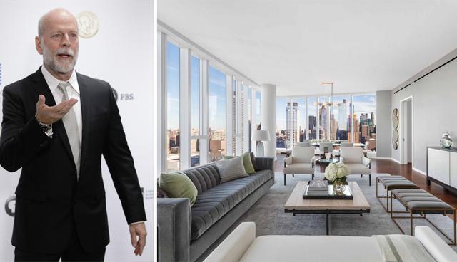 Bruce Willis adquirió un departamento de 3 mil pies cuadrados ubicado en One West End, Nueva York, por el que desembolsó US$ 7.9 millones. (Foto: Real Estate)