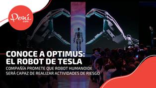 Optimus: Tesla revela al robot humanoide que reemplazará al ser humano en trabajos de riesgo